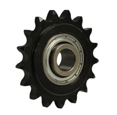 idler sprockets with ball bearing